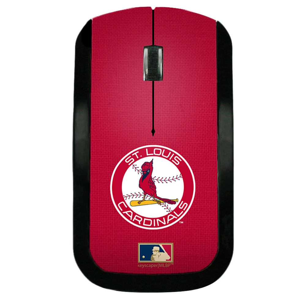 St. Louis Cardinals 1966-1997 Cooperstown Solid Design Wireless Mouse