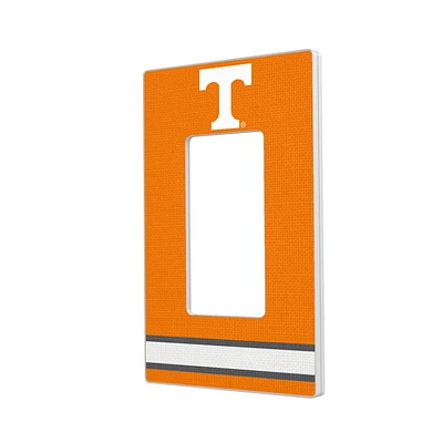 Tennessee Volunteers Stripe Design Single Rocker Light Switch Plate