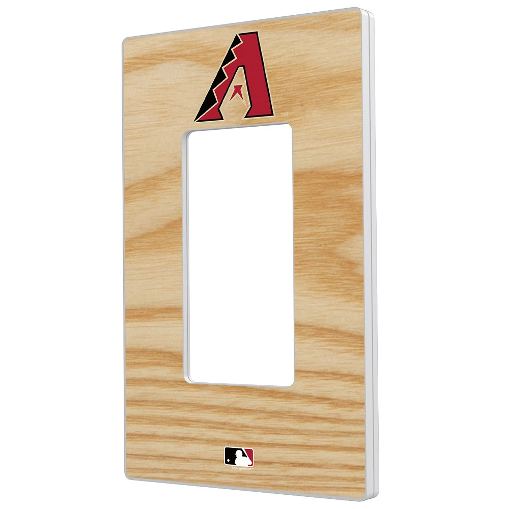 Arizona Diamondbacks Baseball Bat Design Single Rocker Light Switch Plate