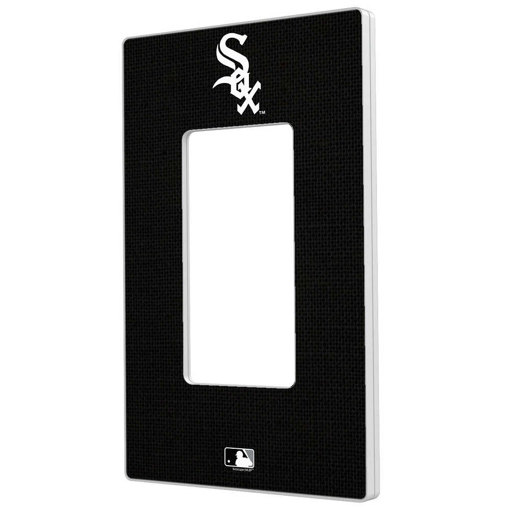 Chicago White Sox Solid Single Rocker Light Switch Plate
