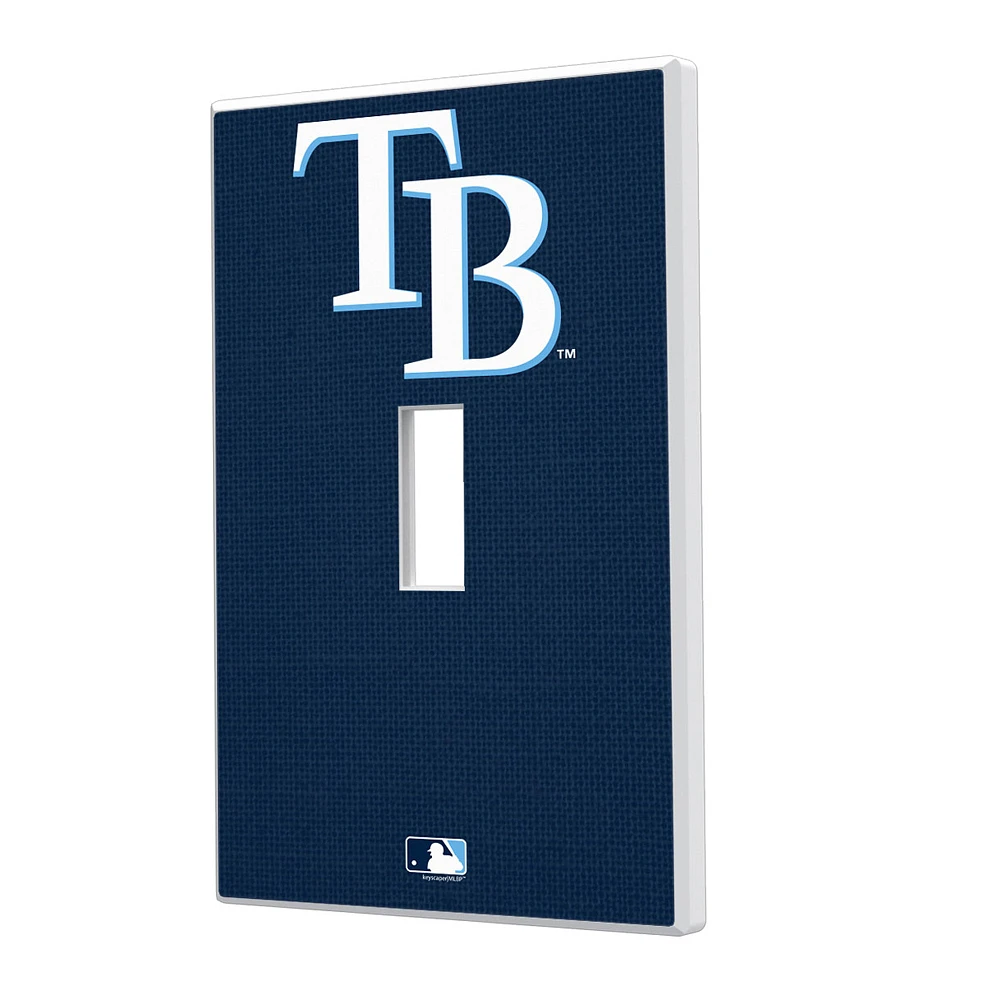 Tampa Bay Rays Solid Single Toggle Light Switch Plate