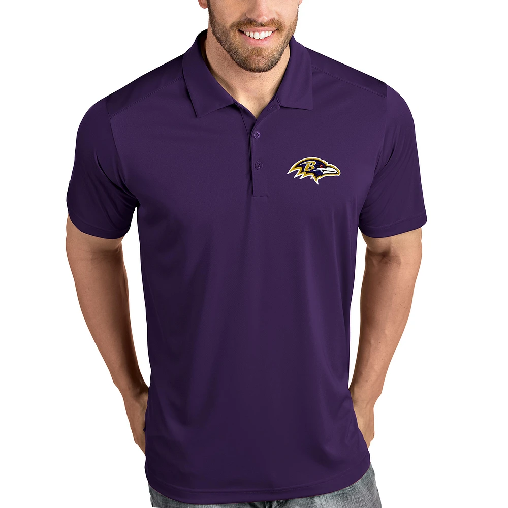 Baltimore Ravens Antigua Tribute Polo - Purple
