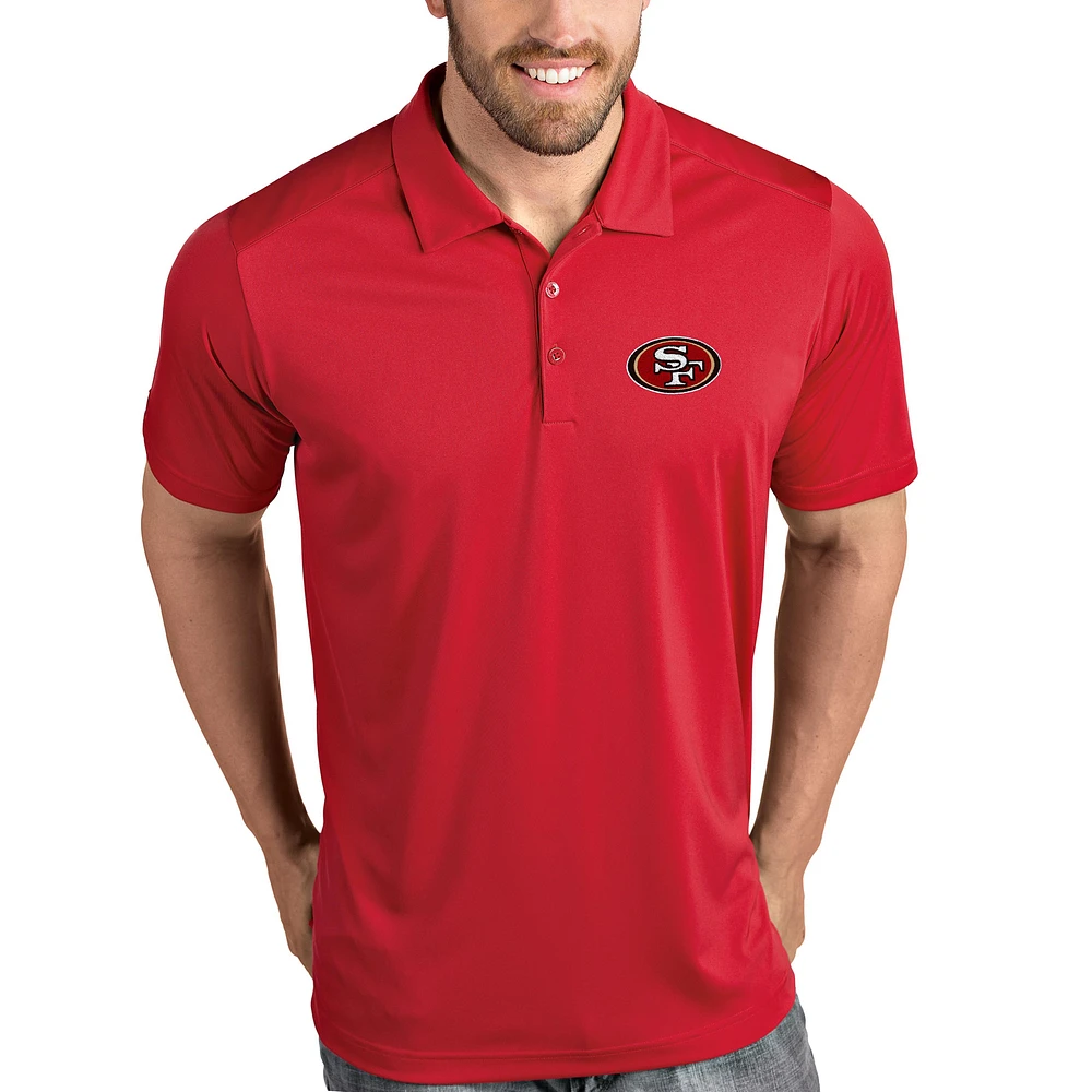 San Francisco 49ers Antigua Tribute Polo - Scarlet