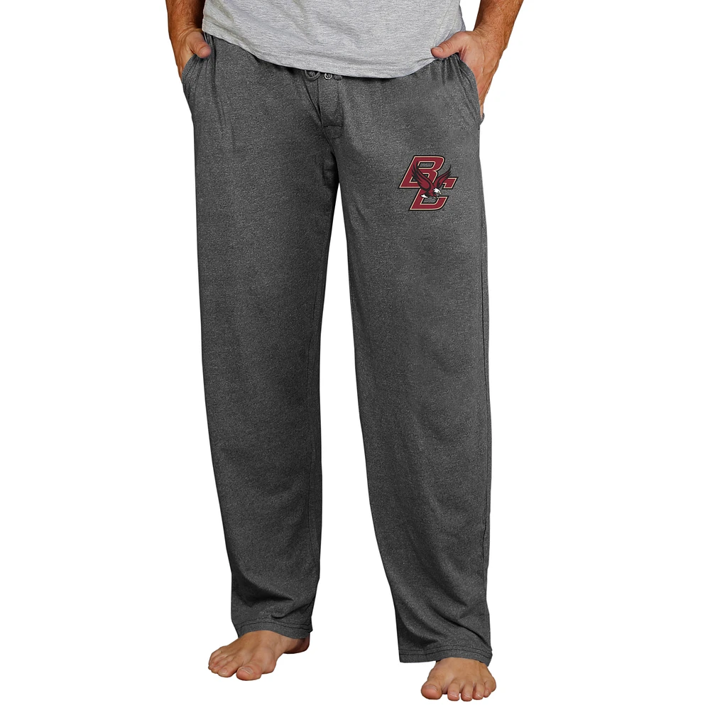 Boston College Eagles Concepts Sport Quest Knit Pants - Charcoal