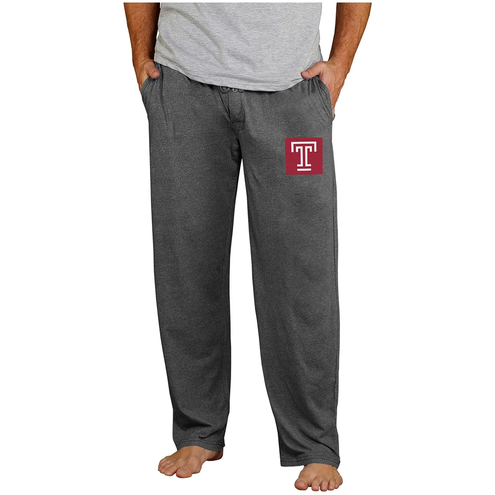 Temple Owls Concepts Sport Quest Knit Pants - Charcoal