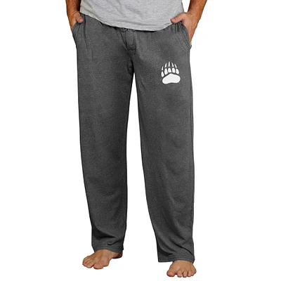 Montana Grizzlies Concepts Sport Quest Knit Pants - Charcoal
