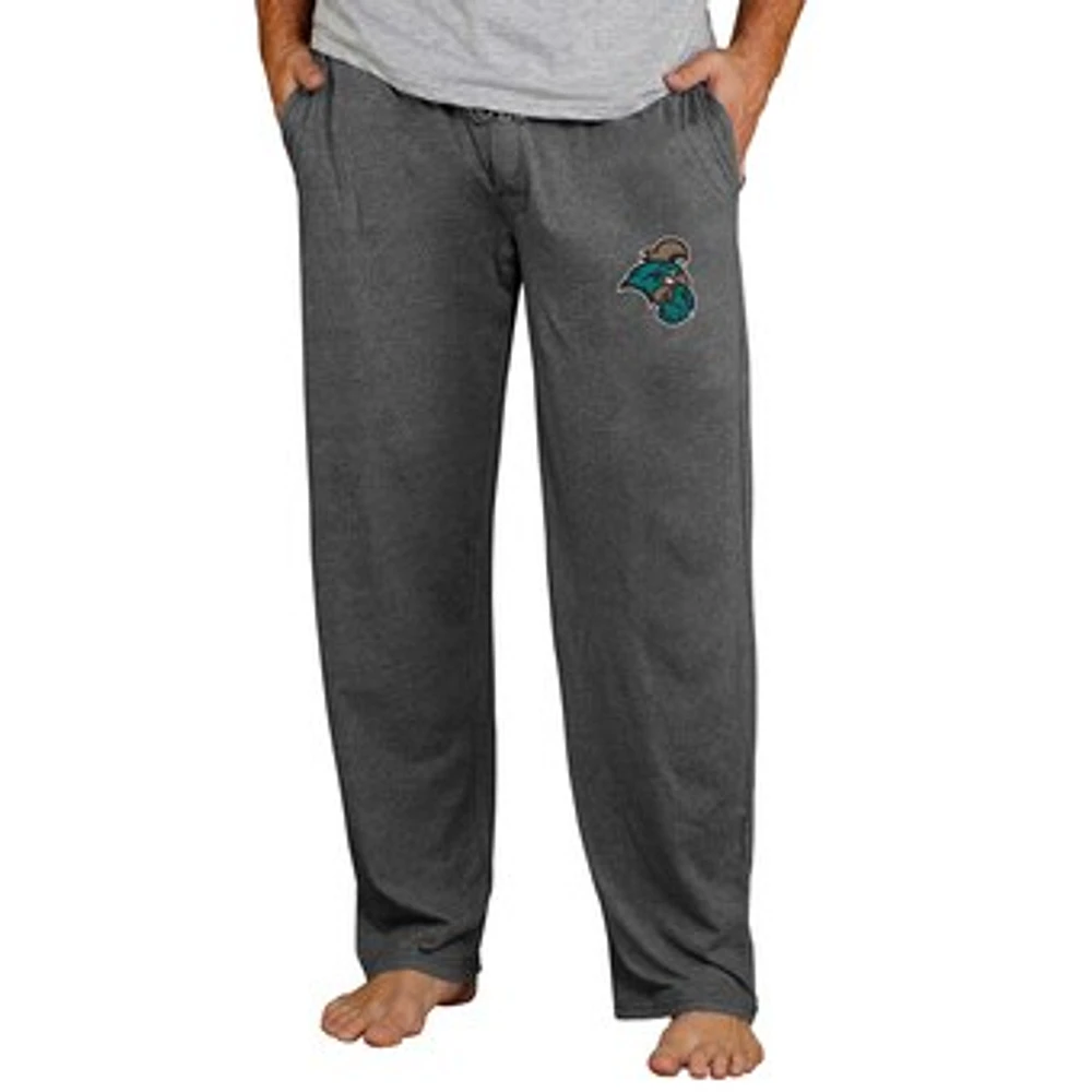 Coastal Carolina Chanticleers Concepts Sport Quest Knit Pants - Charcoal