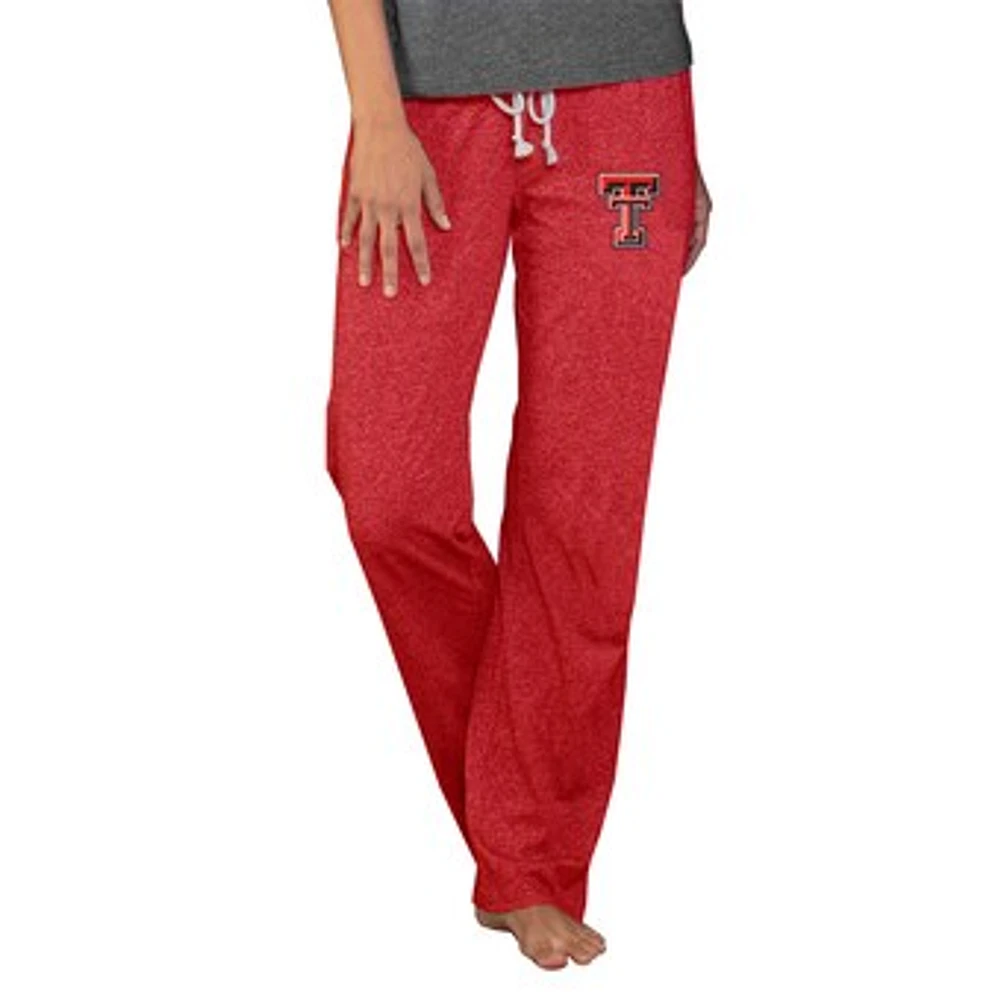 Women's Concepts Sport Red Texas Tech Raiders Quest Knit Lightweight Pants