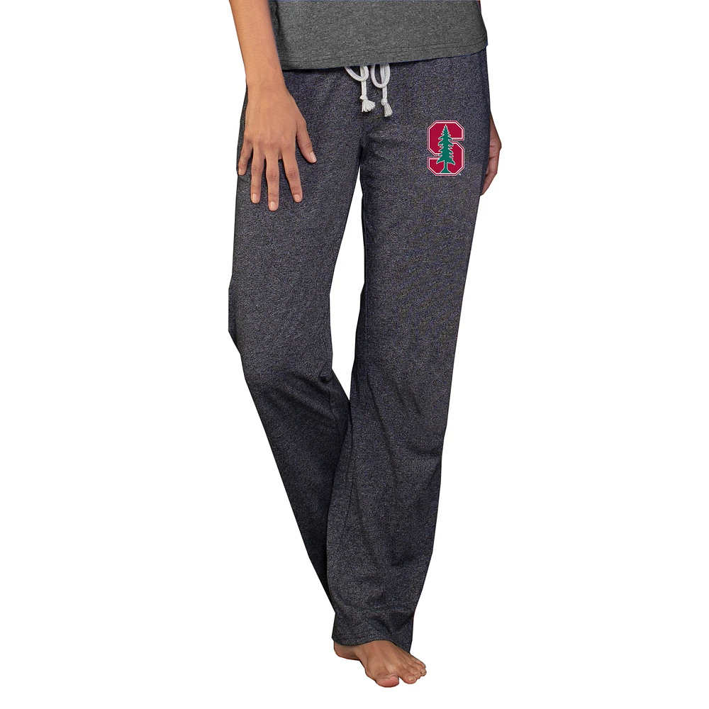 Women's Concepts Sport Charcoal Stanford Cardinal Quest Knit Lightweight Pants