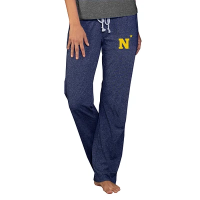Women's Concepts Sport Navy Midshipmen Quest Knit Lightweight Pants
