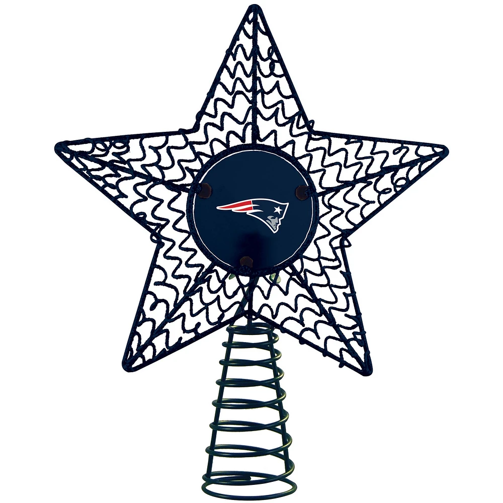 New England Patriots Star Tree Topper