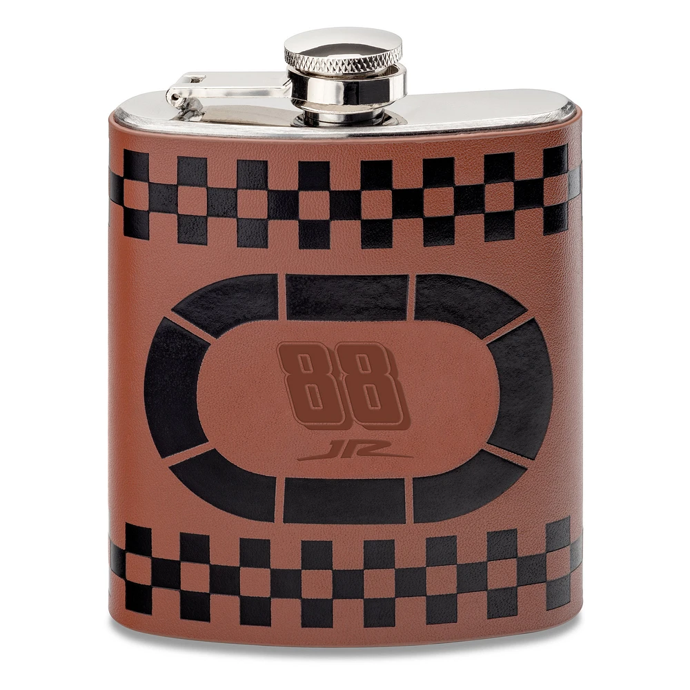 Dale Earnhardt Jr. Leather Flask