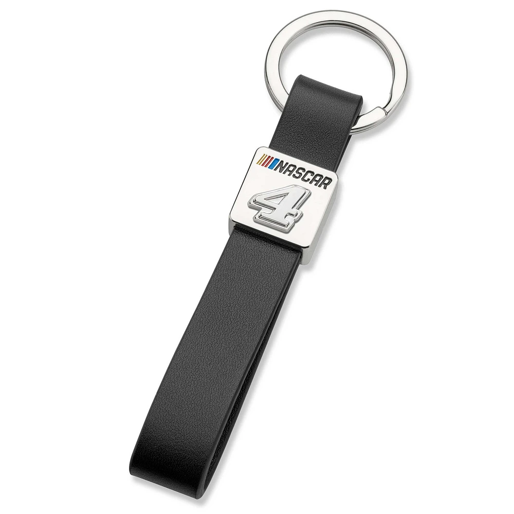 Kevin Harvick Leather Rivet Key Ring