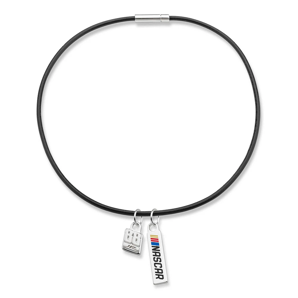 Women's Dale Earnhardt Jr. Pendant On Leather