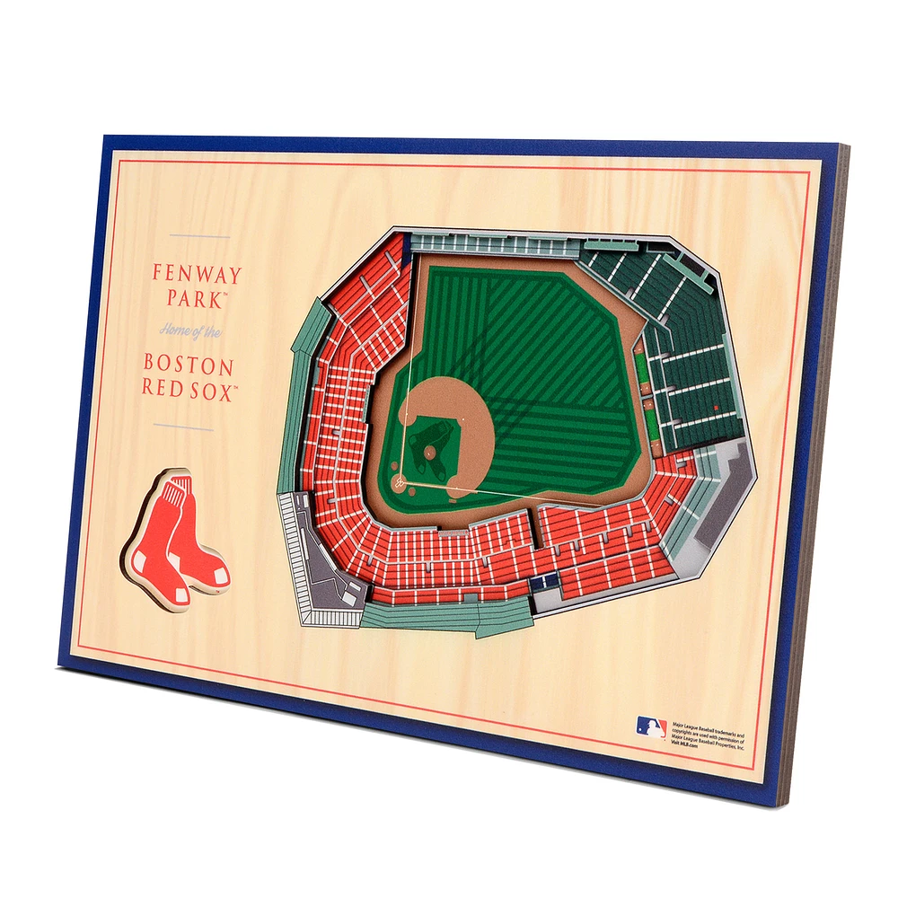 Boston Red Sox 14'' x 10.5'' 3D StadiumViews Desktop Display