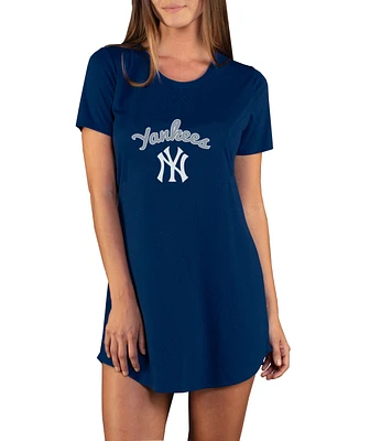 Women's Concepts Sport Navy New York Yankees Marathon Knit Nightshirt