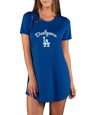 Women's Concepts Sport Royal Los Angeles Dodgers Marathon Knit Nightshirt