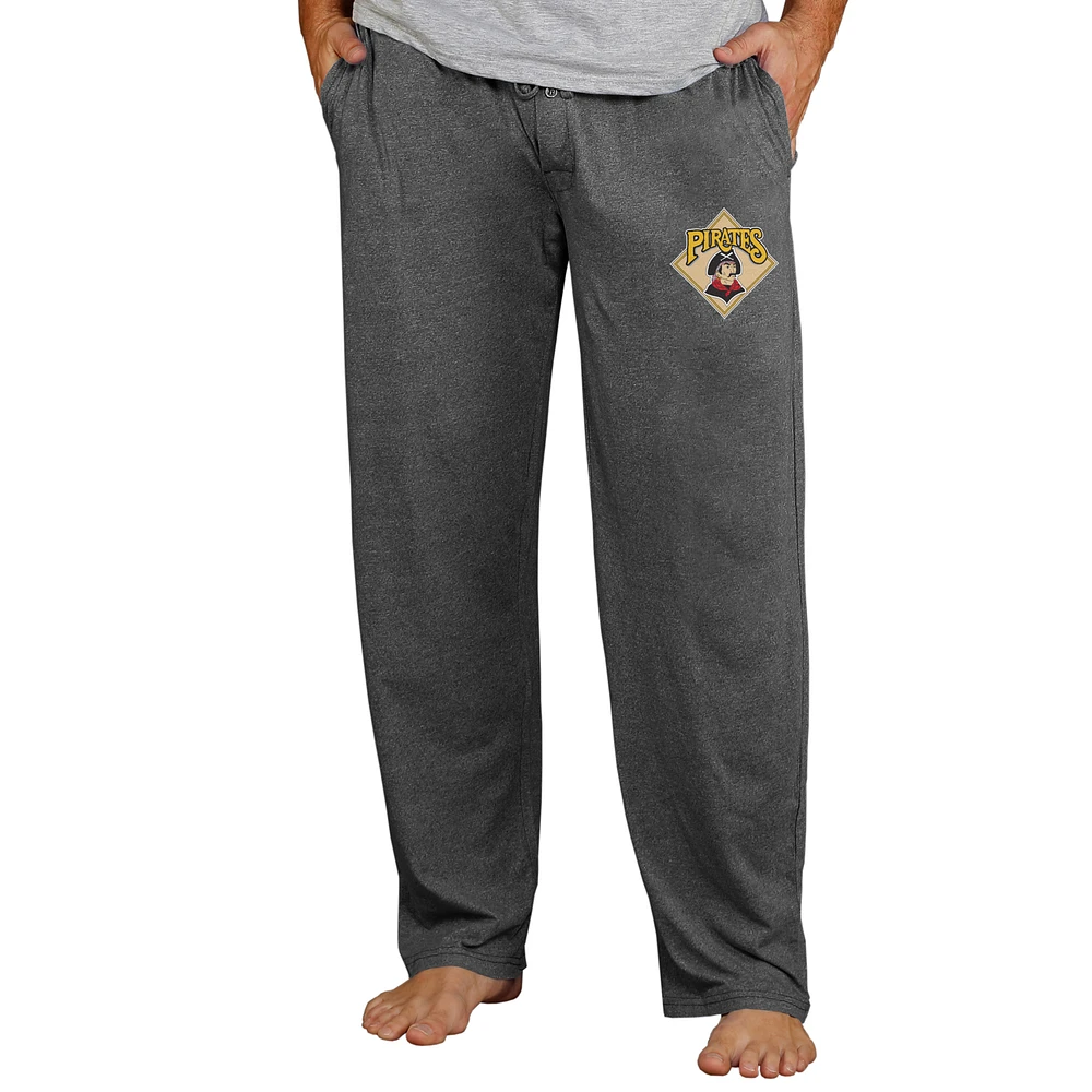 Men's Concepts Sport Charcoal Pittsburgh Pirates Cooperstown Quest Lounge Pants
