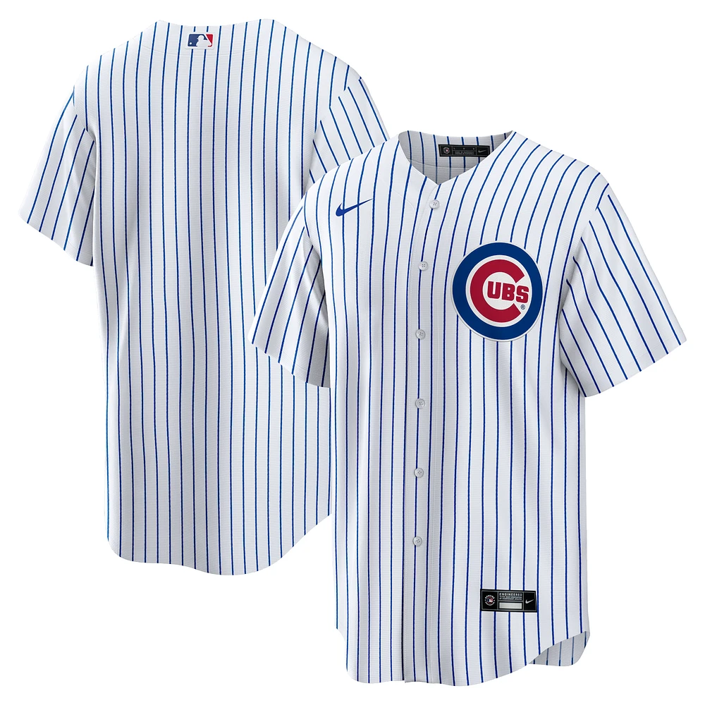 Men's Nike White Chicago Cubs Home Replica Team Jersey