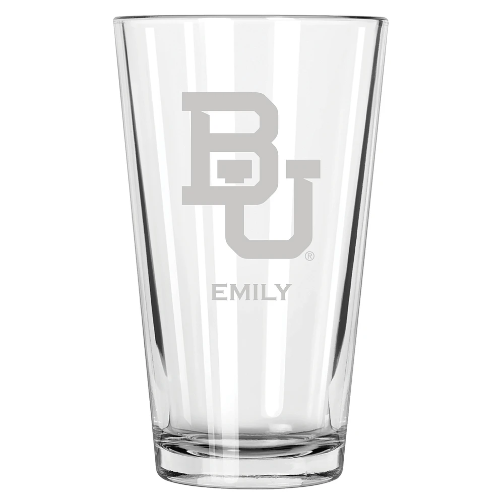 Baylor Bears 16oz. Personalized Etched Pint Glass