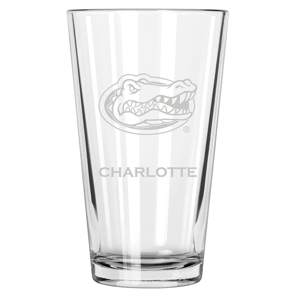 Florida Gators 16oz. Personalized Etched Pint Glass