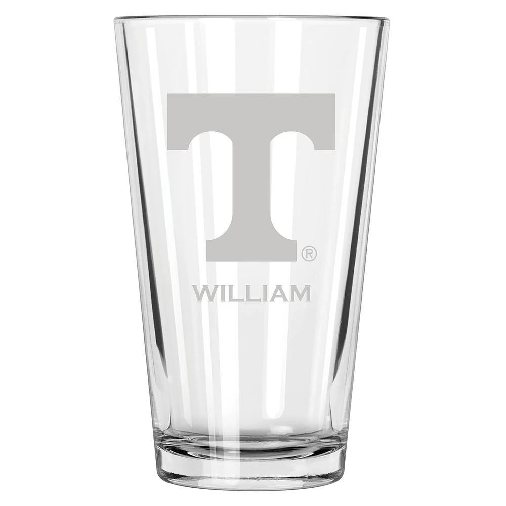Tennessee Volunteers 16oz. Personalized Etched Pint Glass