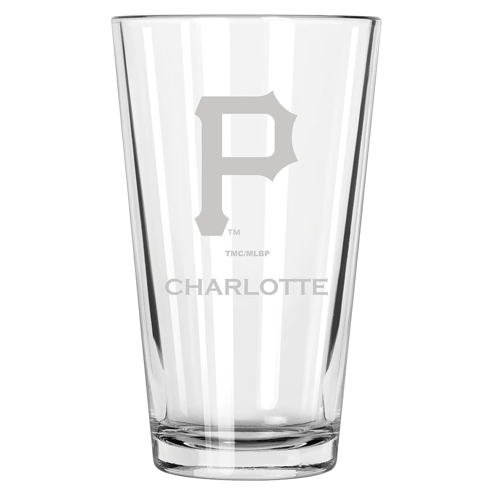 Pittsburgh Pirates 16oz. Personalized Etched Pint Glass