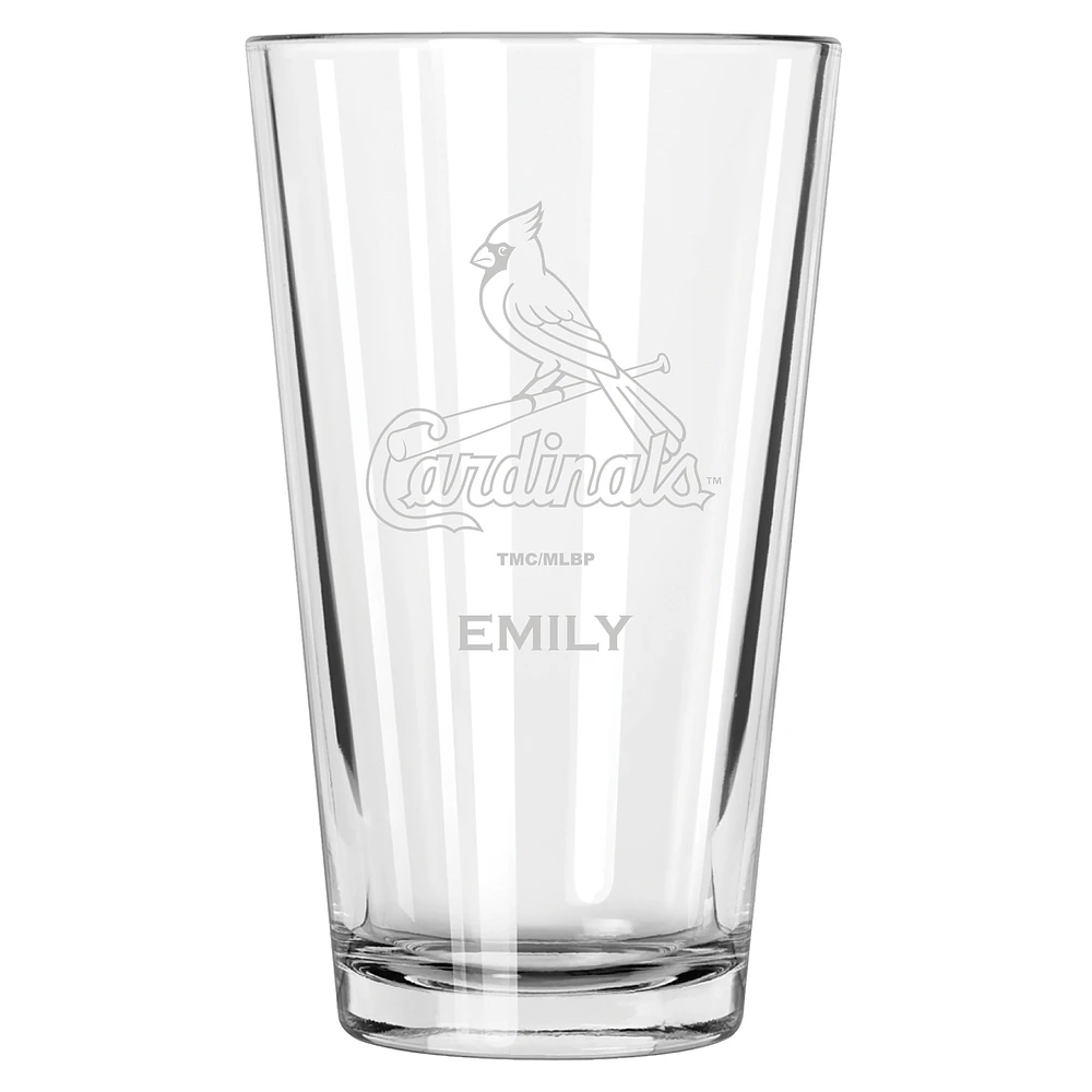 St. Louis Cardinals 16oz. Personalized Etched Pint Glass