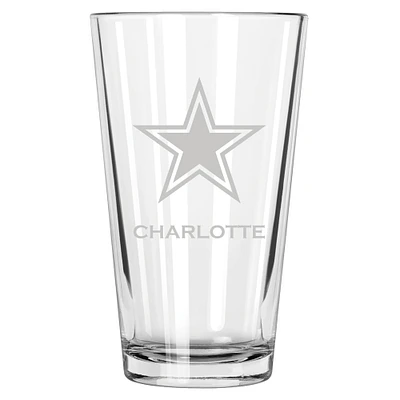Dallas Cowboys 16oz. Personalized Etched Pint Glass