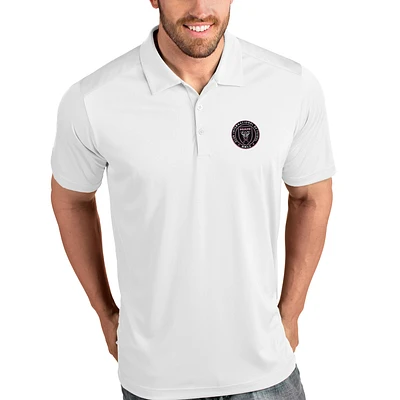 Men's Antigua White Inter Miami CF Tribute Polo