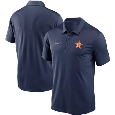 Men's Nike Navy Houston Astros Cooperstown Collection Logo Franchise Performance Polo
