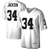 Men's Mitchell & Ness Bo Jackson White Las Vegas Raiders Legacy Replica Jersey