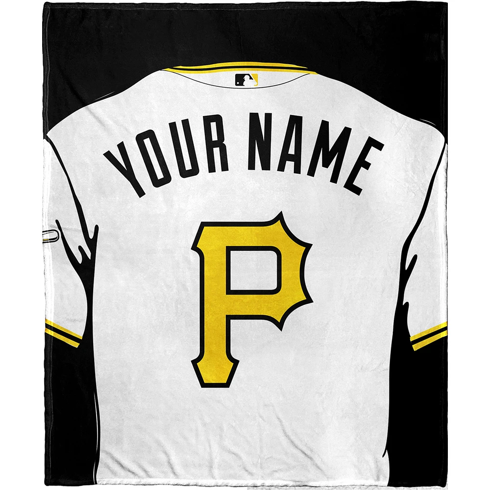 The Northwest Company Pittsburgh Pirates 50'' x 60'' Personalized Silk Touch Sherpa Throw