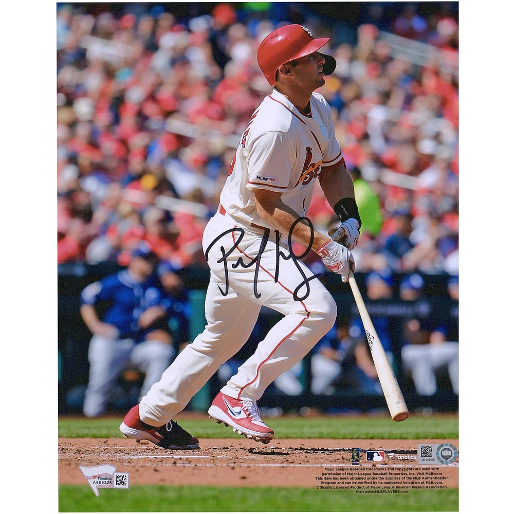 Paul Goldschmidt St. Louis Cardinals Autographed 8" x 10" Hitting Photograph