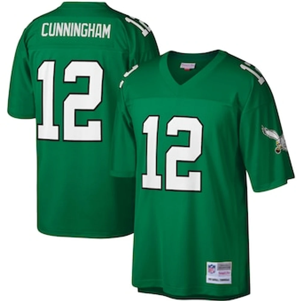 Men's Mitchell & Ness Randall Cunningham Kelly Green Philadelphia Eagles Legacy Replica Jersey