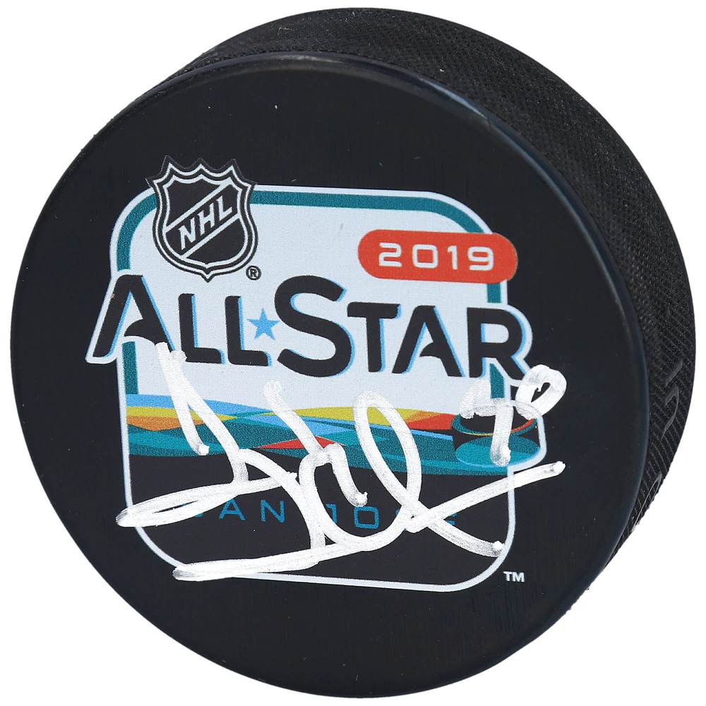 Henrik Lundqvist New York Rangers Autographed NHL All-Star Game Logo Puck