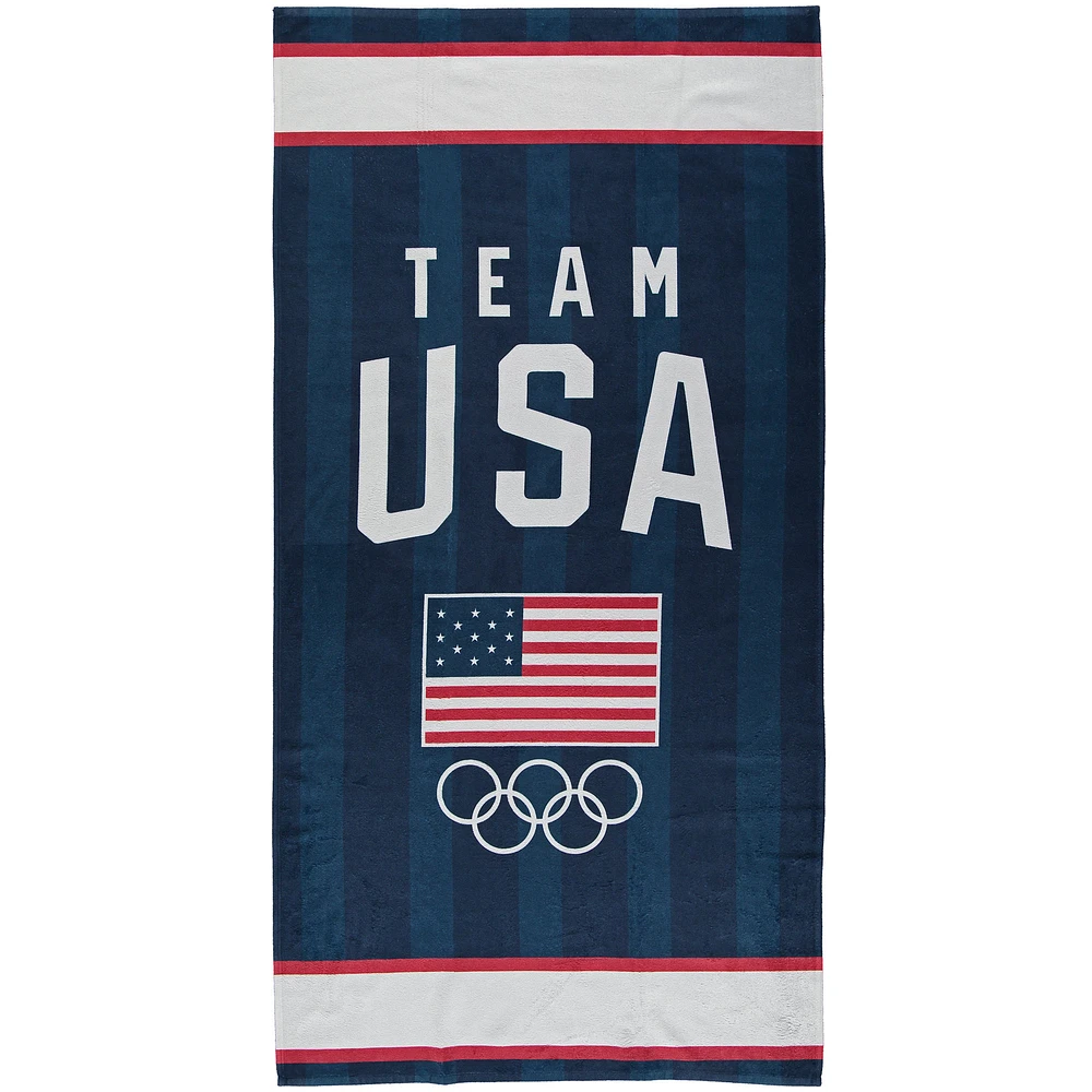 WinCraft Team USA 30'' x 60'' Beach Towel