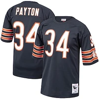 Men's Mitchell & Ness Walter Payton Navy Chicago Bears Authentic Throwback Retired Player Jersey