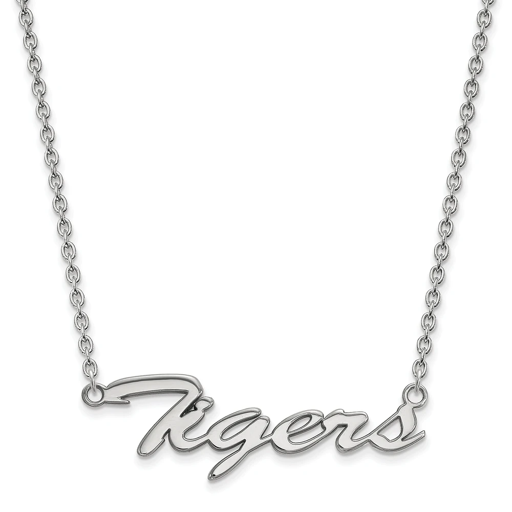 Women's Clemson Tigers Sterling Silver Script Necklace