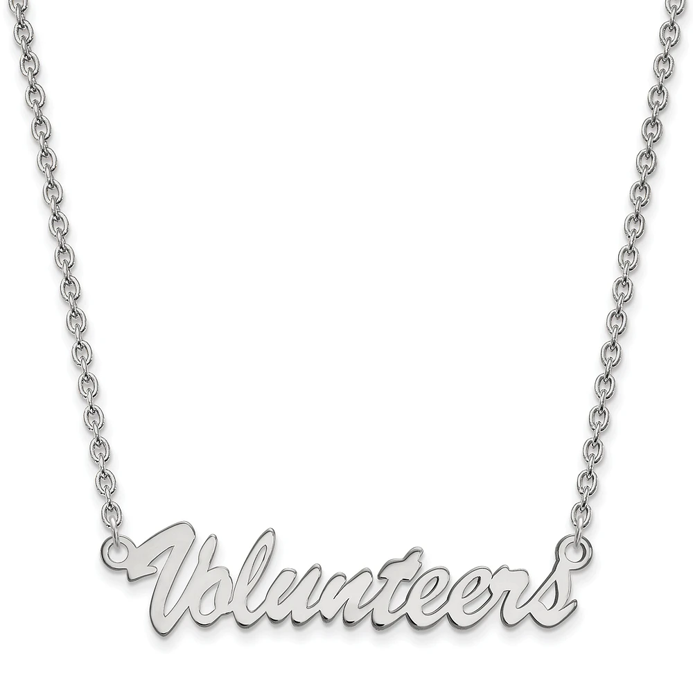 Women's Tennessee Volunteers Sterling Silver Script Logo Necklace