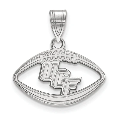 Women's UCF Knights Sterling Silver Logo Football Pendant