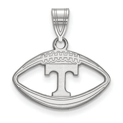 Women's Tennessee Volunteers Sterling Silver Logo Football Pendant
