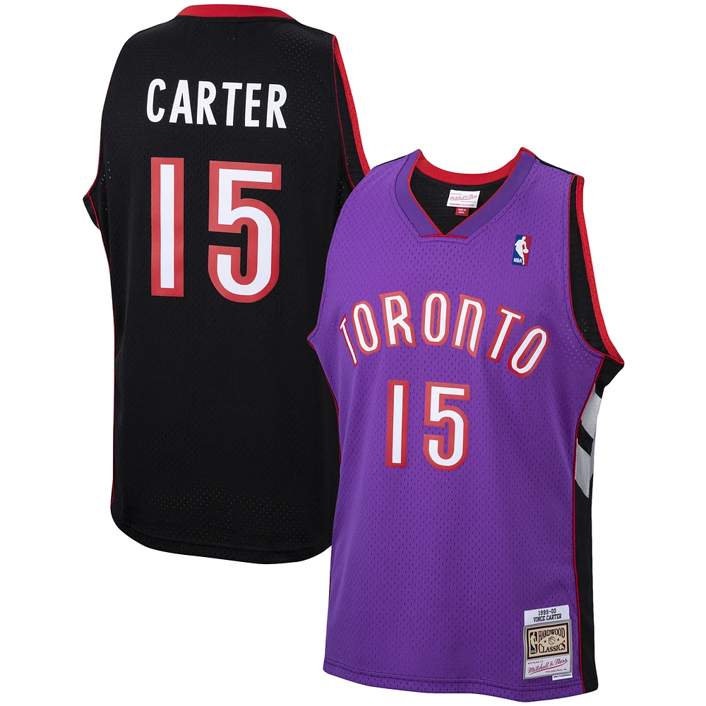 Men's Mitchell & Ness Vince Carter Toronto Raptors / Hardwood Classics Swingman Jersey