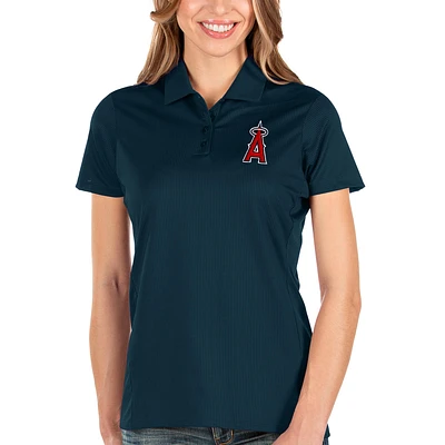 Women's Antigua Navy Los Angeles Angels Balance Polo