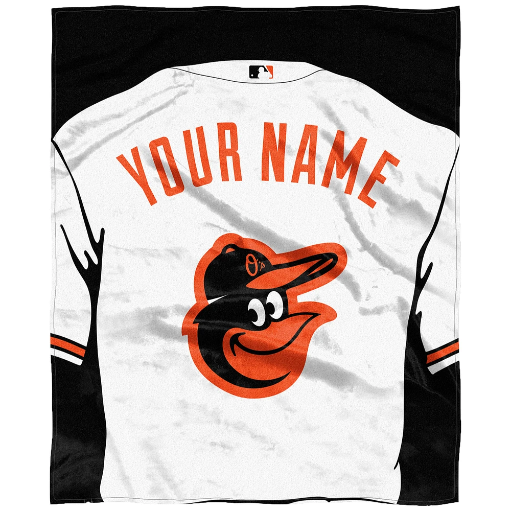 The Northwest Company Baltimore Orioles 50'' x 60'' Personalized Silk Touch Throw