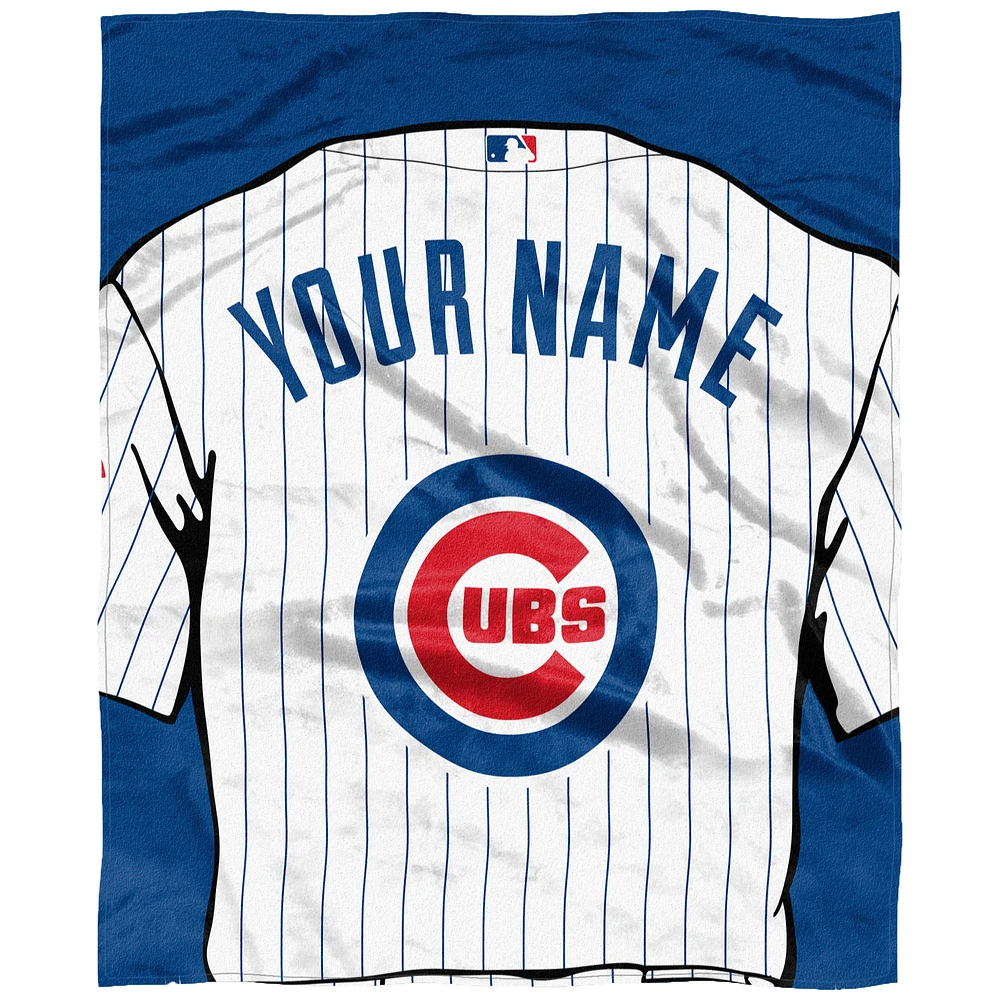The Northwest Company Chicago Cubs 50'' x 60'' Personalized Silk Touch Throw