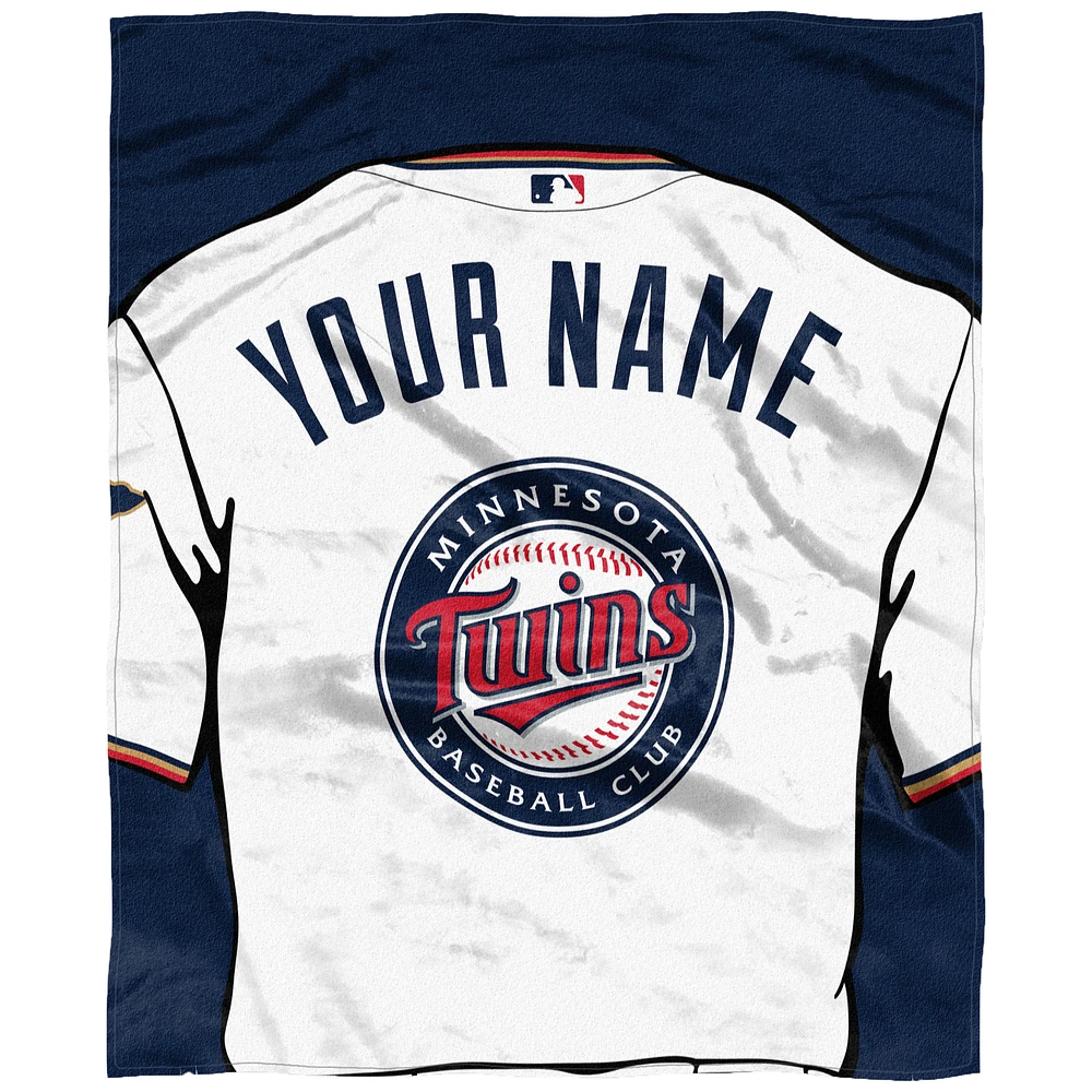 The Northwest Company Minnesota Twins 50'' x 60'' Personalized Silk Touch Throw