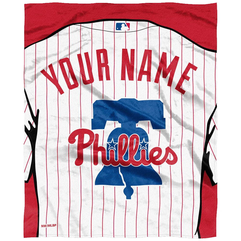 The Northwest Company Philadelphia Phillies 50'' x 60'' Personalized Silk Touch Throw