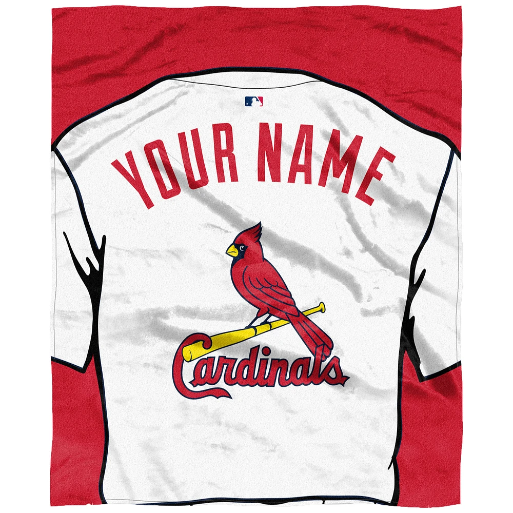 The Northwest Company St. Louis Cardinals 50'' x 60'' Personalized Silk Touch Throw
