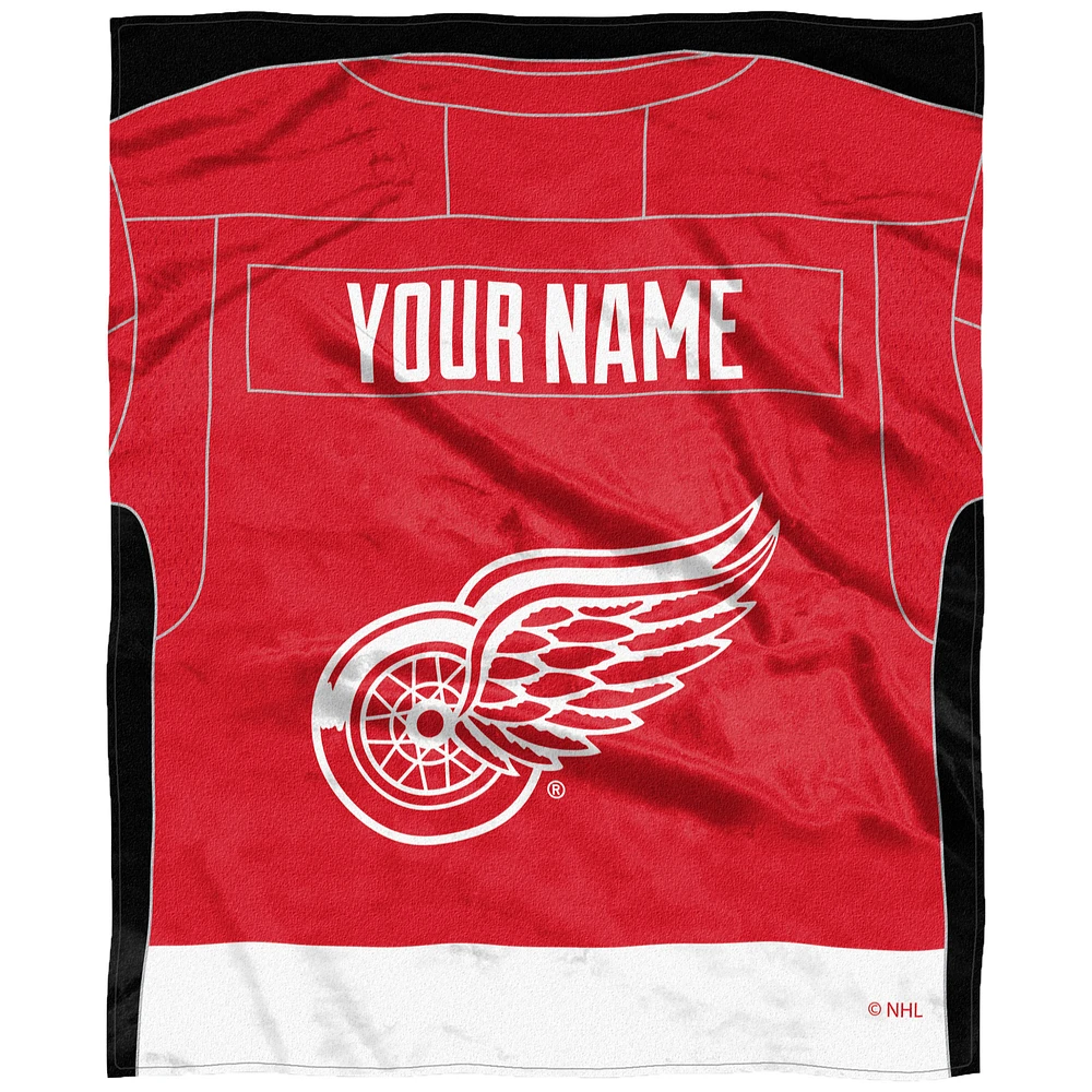 The Northwest Company Detroit Red Wings 50'' x 60'' Personalized Silk Touch Throw